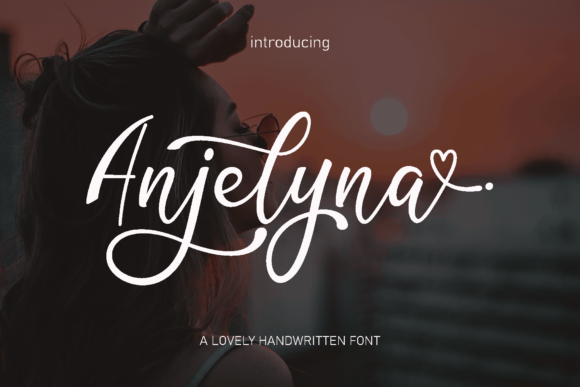 Anjelyna: A Contemporary Script Font for Elegant Editorial Design