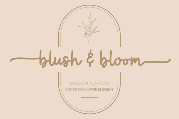 Blush Bloom Font for Elegant Design