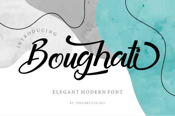 Boughati Script Handwritten Font for Romantic Campaigns