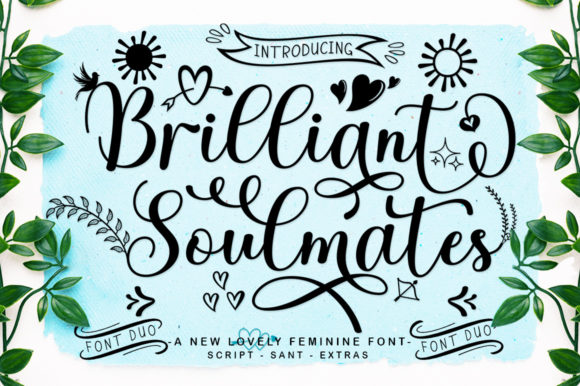 Brilliant Soulmates Font for Luxury Branding & Romantic Campaigns