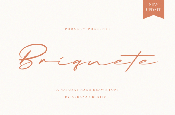 Briquete Script Font for Elegant Branding & Social Media
