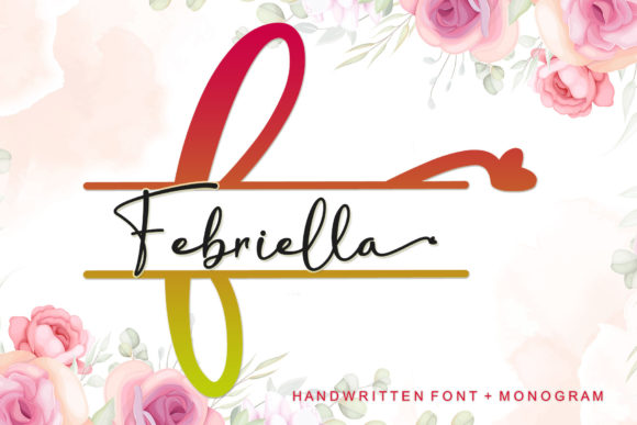 Febriella: A Luxury Script Font for Editorial Design