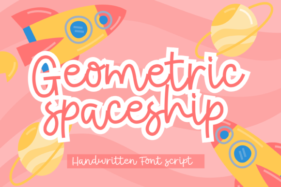 Geometric Spaceship Font for Joyful, Authentic Branding