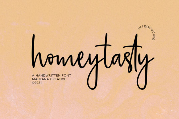 Homeytasty: A Cool, Casual Script Font for Modern Web Design