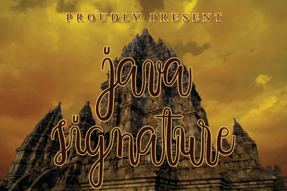 Java Signature: A Whimsical Script Handwritten Font for Digital Brands