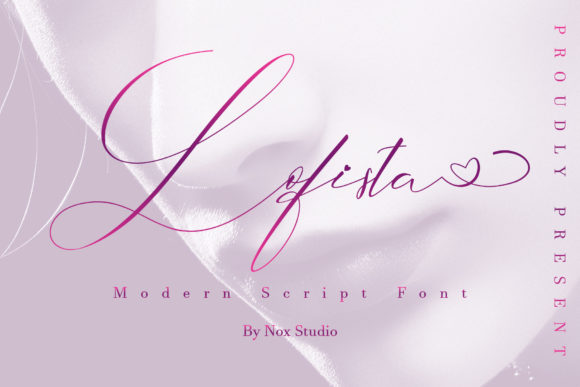 Lofista: A Refined Script Font for High-Impact Campaign Visuals