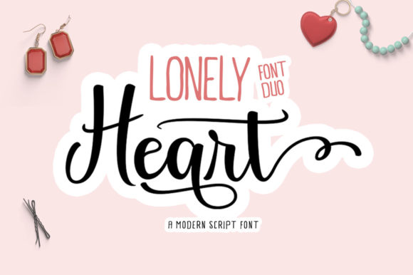 Lonely Heart Font for Elegant Branding