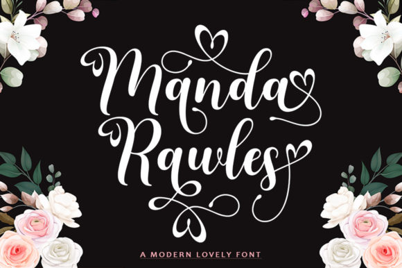 Manda Rawles Script Font for Handmade Creators