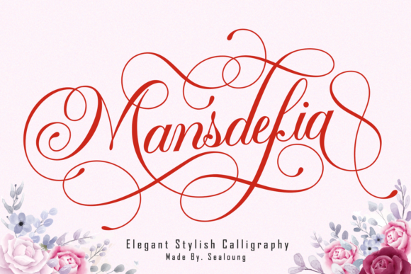 Mansdefia: A Elegant Script Font for Business