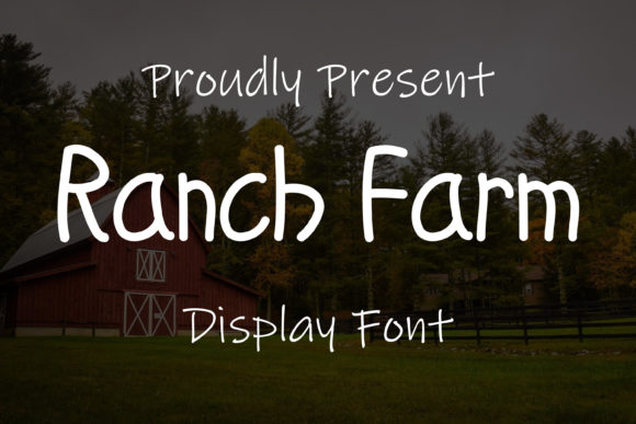 Ranch Farm Script Font for Casual, Clear Campaign Design