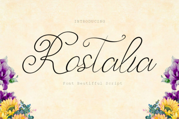 Rostalia: A Dainty Script Font for Elegant Branding