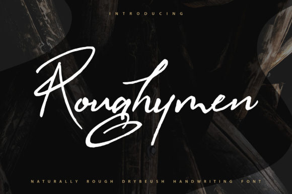Roughymen: Elegant Script Font for Scroll-Stopping Brand Content