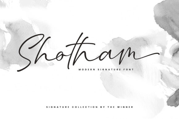 Shotham Script Font for Modern Digital Branding