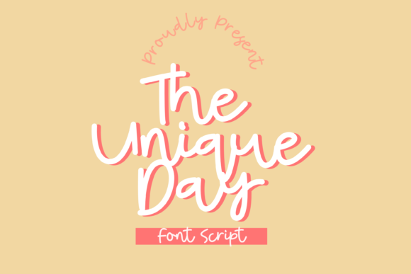 The Unique Day Script Font for Modern Digital Branding