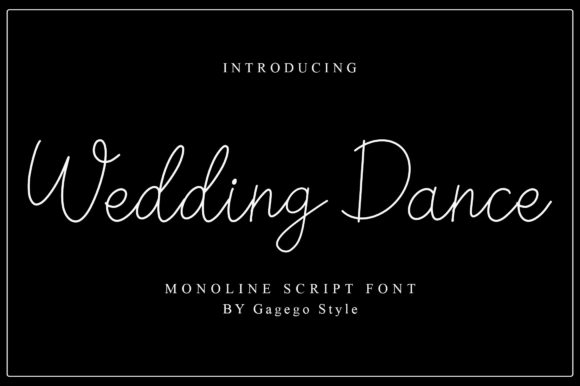 Wedding Dance Font Review