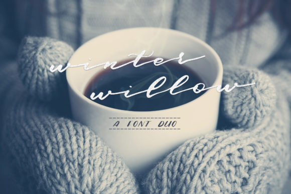 Winter Willow Script Handwritten Font for Makers