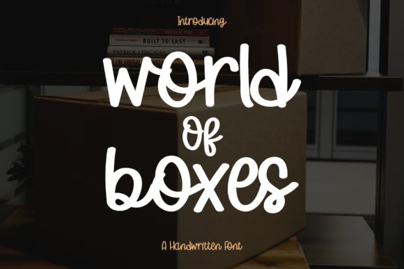 World of Boxes: A Whimsical Script Handwritten Font Worth Downloading